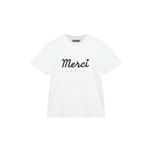 Mint Velvet White Merci Graphic T-Shirt